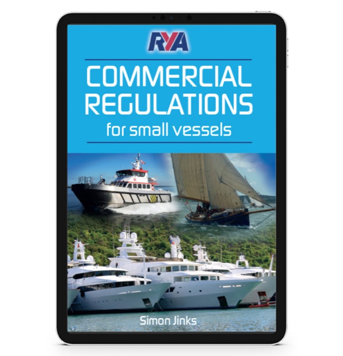 RYA Commercial Regulations - Small Vessels cover